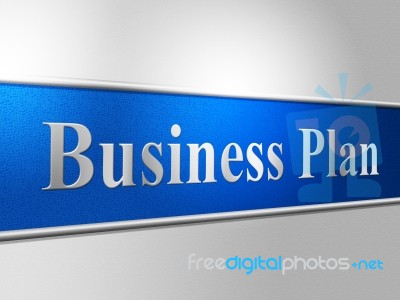 Plan Business Represents Proposal Suggestion And Stratagem Stock Image