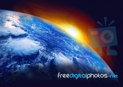 Planet Earth Stock Photo