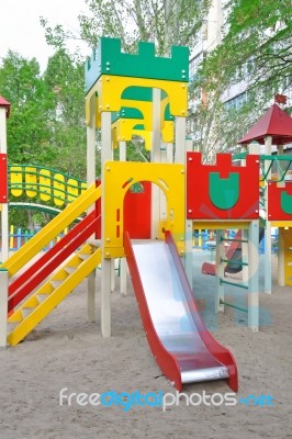 Playground Stock Photo