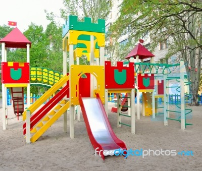 Playground Stock Photo