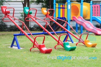 Playground Stock Photo