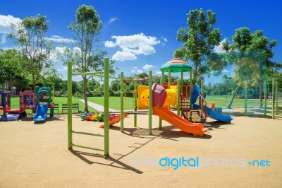 Playground Stock Photo