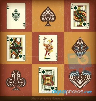 Playing Card Stock Image