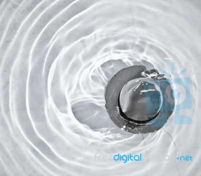 Plughole Stock Photo