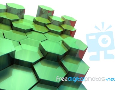 Polygon Shape Stock Image