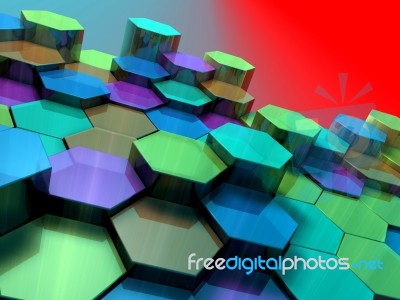 Polygon Shape Stock Image