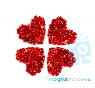 Pomegranate Stock Photo