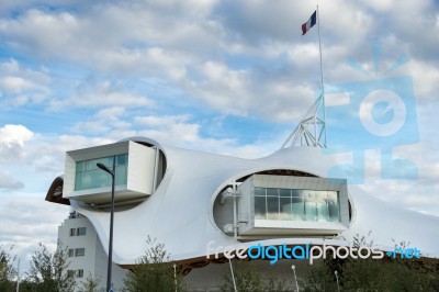 Pompidou Centre In Metz Lorraine Moselle France Stock Photo