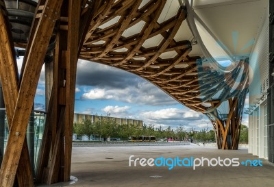 Pompidou Centre In Metz Lorraine Moselle France Stock Photo