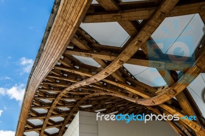 Pompidou Centre In Metz Lorraine Moselle France Stock Photo