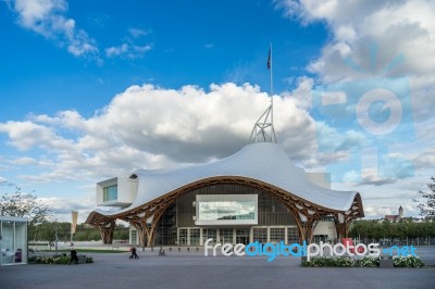 Pompidou Centre In Metz Lorraine Moselle France Stock Photo