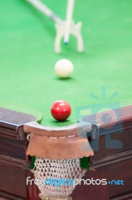 Pool Game Stock Photo