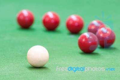 Pool Game Stock Photo