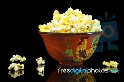 Popcorn Stock Photo