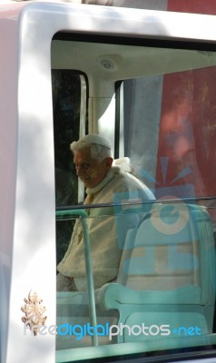 Pope Benedict Xvi Stock Photo