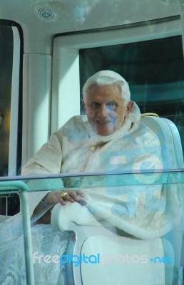 Pope Benedict Xvi Stock Photo