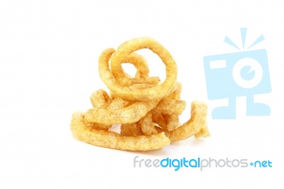 Pork Scratching Stock Photo