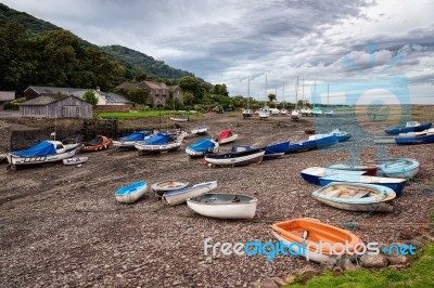 Porlock Weir Stock Photo