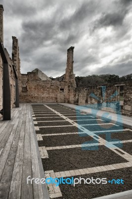 Port Arthur Building In Tasmania, Australia Stock Photo