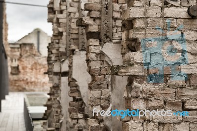 Port Arthur Building In Tasmania, Australia Stock Photo