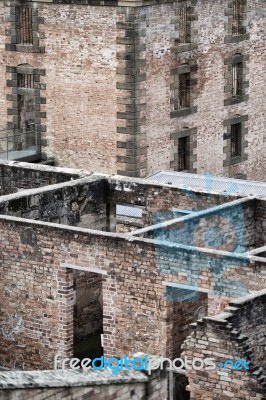 Port Arthur Building In Tasmania, Australia Stock Photo