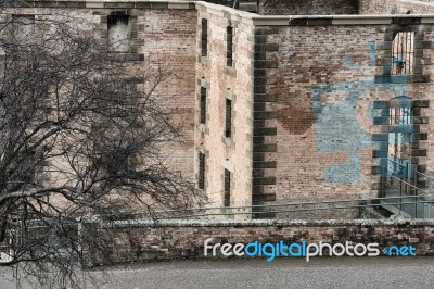 Port Arthur Building In Tasmania, Australia Stock Photo