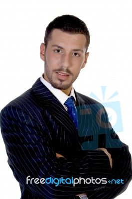 Portrait Of Smart Businessperson Stock Photo