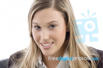 Portrait Of Smiling Young Professional Stock Photo