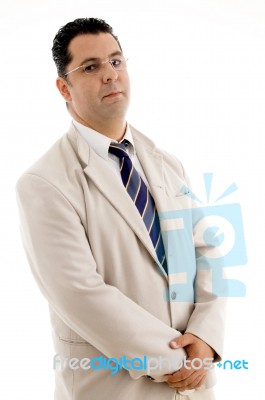 Portrait Of Successful Businessman Stock Photo