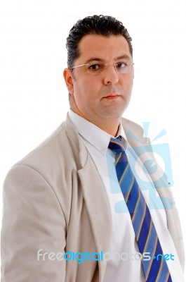 Portrait Of Successful Businessman Stock Photo