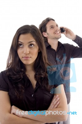 Portrait Of Young People Stock Photo