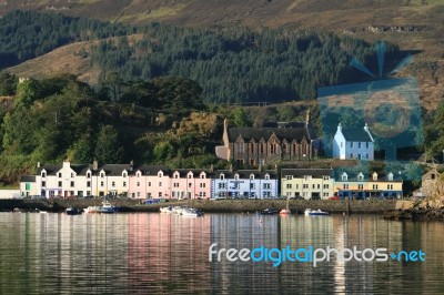 Portree Stock Photo