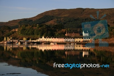 Portree, Isle Of Skye Stock Photo