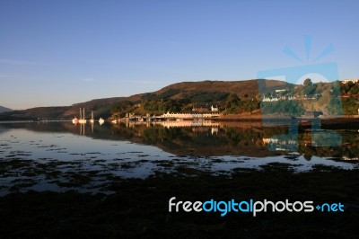 Portree, Isle Of Skye Stock Photo