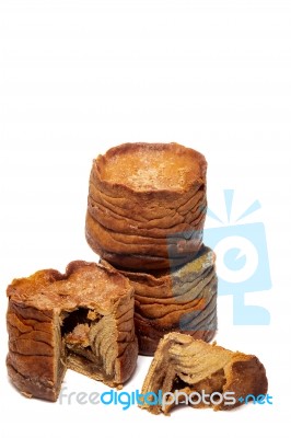 Portuguese Folar Cake Stock Photo