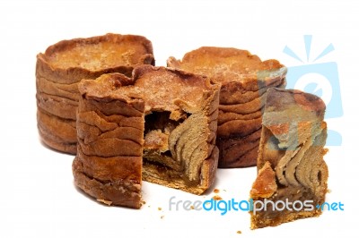 Portuguese Folar Cake Stock Photo