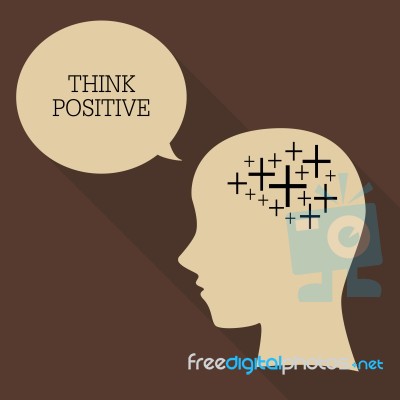 Positive Thinking Stock Image