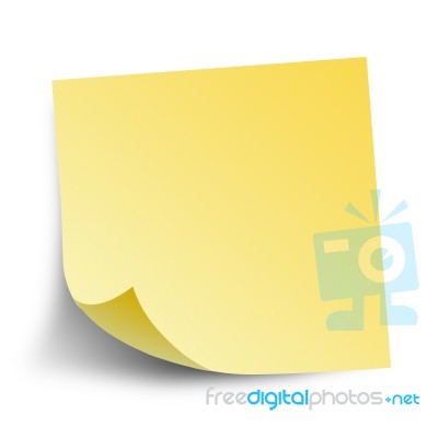 Post-it Stock Image