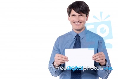 Post Your New Ads In This Card! Stock Photo