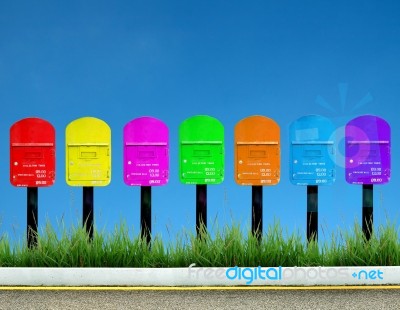 Postbox Stock Photo