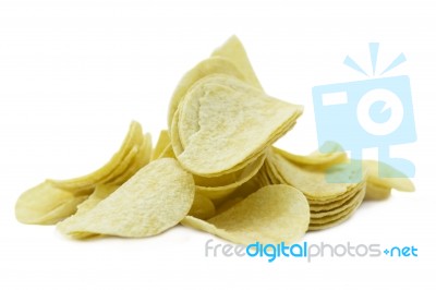 Potato Chips Stock Photo