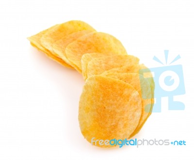 Potato Chips Stock Photo