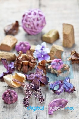 Potpourri Used For Aromatherapy Stock Photo