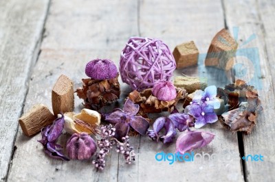 Potpourri Used For Aromatherapy Stock Photo