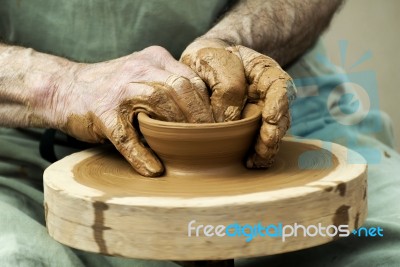 Potter Stock Photo