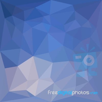 Powder Blue Abstract Low Polygon Background Stock Image