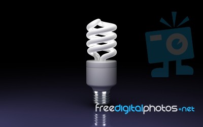 Power Saving Light B Stock Image