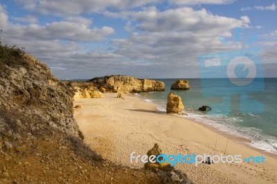 Praia De S.rafael Stock Photo