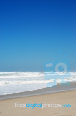 Praia Del Rey Beach Stock Photo