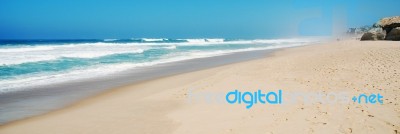 Praia Del Rey Beach Stock Photo